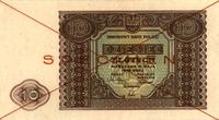 10 złotych- SPECIMEN 15.05.1946, Miłczak 126