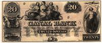 20 dolarów 18.., Canal Bank, LOUSIANA- Nowy Orle