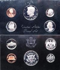 zestaw monet w plastikowym etui 1,5,10, 25 i 50 