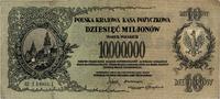 10 milionów marek polskich 20.11.1923, seria AD,