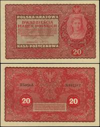 20 marek polskich 23.08.1919, seria II-A, numera