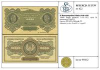 Polska, 10000 marek polskich, 11.03.1922