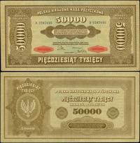 50.000 marek polskich 10.10.1922, seria A, numer