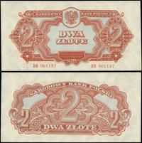 2 złote 1944, seria BB, numeracja 901197, w klau