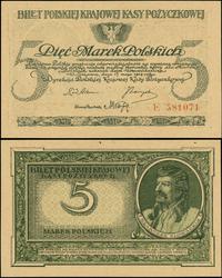 5 marek polskich 17.05.1919, seria E, numeracja 