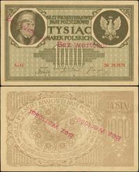 1.000 marek polskich 17.05.1919, seria O, numera