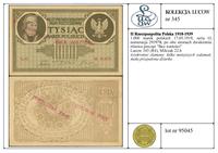 Polska, 1.000 marek polskich, 17.05.1919