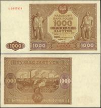 1.000 złotych 15.01.1946, seria L, numeracja 504
