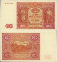 100 złotych 15.05.1946, seria M, numeracja 52734
