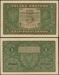 5 marek polskich 23.08.1919, seria II-C, numerac