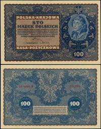 100 marek polskich 23.08.1919, seria IA-B, numer