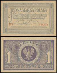 1 marka polska 17.05.1919, seria ICZ, numeracja 