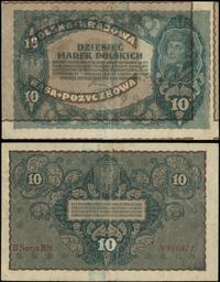 10 marek polskich 23.08.1919, seria II-BN, numer