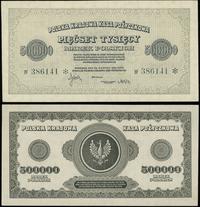 500.000 marek polskich 30.08.1923, seria BF, num