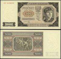 500 złotych 1.07.1948, seria CC, numeracja 64902