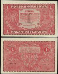 1 marka polska 23.08.1919, seria I-CH, numeracja