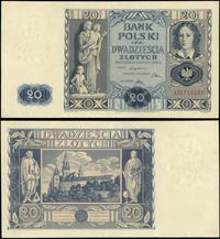 20 złotych 11.11.1936, seria AT, numeracja 07104