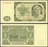 50 złotych 1.07.1948, seria EC, numeracja 069472