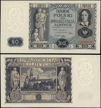 20 złotych 11.11.1936, seria DT, numeracja 85830