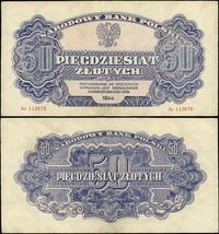 50 złotych 1944, w klauzuli "obowiązkowe", seria