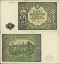 500 złotych 15.01.1946, seria B, numeracja 71314