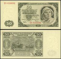 50 złotych 1.07.1948, seria EN, numeracja 616829