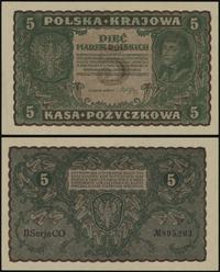 5 marek polskich 23.08.1919, seria II-CO, numera