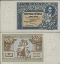 20 złotych 20.06.1931, seria CG., numeracja 8142