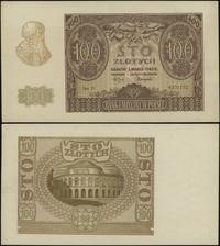 100 złotych 1.03.1940, seria D, numeracja 627117