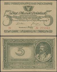 5 marek polskich 17.05.1919, seria IN, numeracja