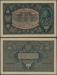 10 marek polskich 23.08.1919, seria II-BV, numer