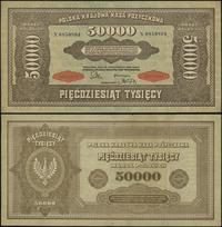 50.000 marek polskich 10.10.1922, seria X, numer
