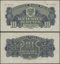 10 złotych 1944, seria EH, numeracja 251293, w k