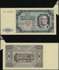 20 złotych 1.07.1948, seria HT, numeracja 476361