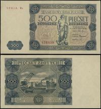 500 złotych 15.07.1947, seria R4, numeracja 1784