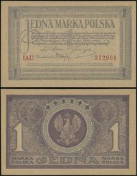 1 marka polska 17.05.1919, seria IAU, numeracja 