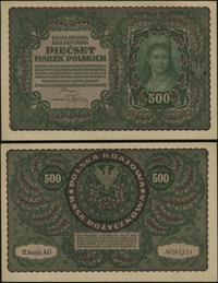 500 marek polskich 23.08.1919, seria II-AG, nume
