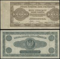 100.000 marek polskich 30.08.1923, seria G, nume