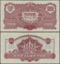 100 złotych 1944, seria ME, numeracja 725919, w 