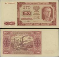 100 złotych 1.07.1948, seria CX, numeracja 68897