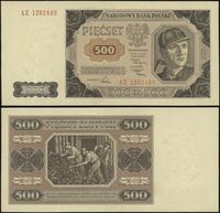 500 złotych 1.07.1948, seria AZ, numeracja 12624