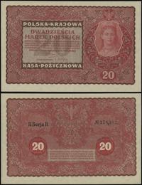 20 marek polskich 23.08.1919, seria II-R, numera