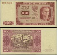 100 złotych 1.07.1948, seria KN, numeracja 36150