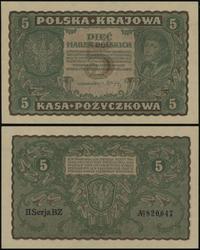 5 marek polskich 23.08.1919, seria II-BZ, numera