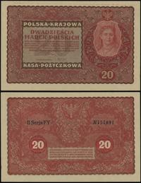 20 marek polskich 23.08.1919, seria II-FY, numer