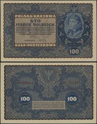100 marek polskich 23.08.1919, seria IJ-J, numer