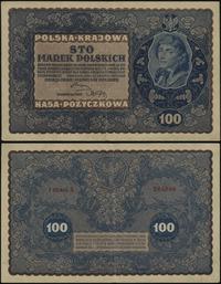 100 marek polskich 23.08.1919, seria I-X, numera