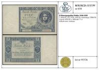 Polska, 5 złotych, 2.01.1930