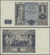 20 złotych 11.11.1936, seria AJ, numeracja 53632