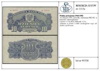 Polska, 10 złotych, 1944